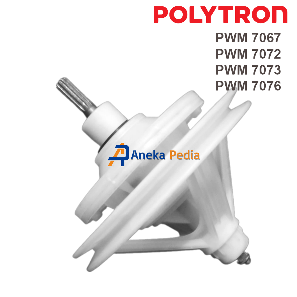 Premium GEARBOX POLYTRON 7 Kg PWM 7067 7072 7073 7076 Gear Box GirBok Mesin Cuci 2 Tabung Politron