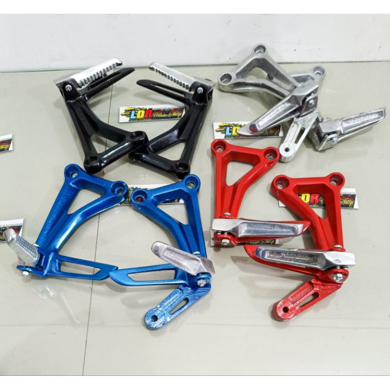 Postep CBR650 Fosstep CBR 650 Set Pangkon Knalpot New