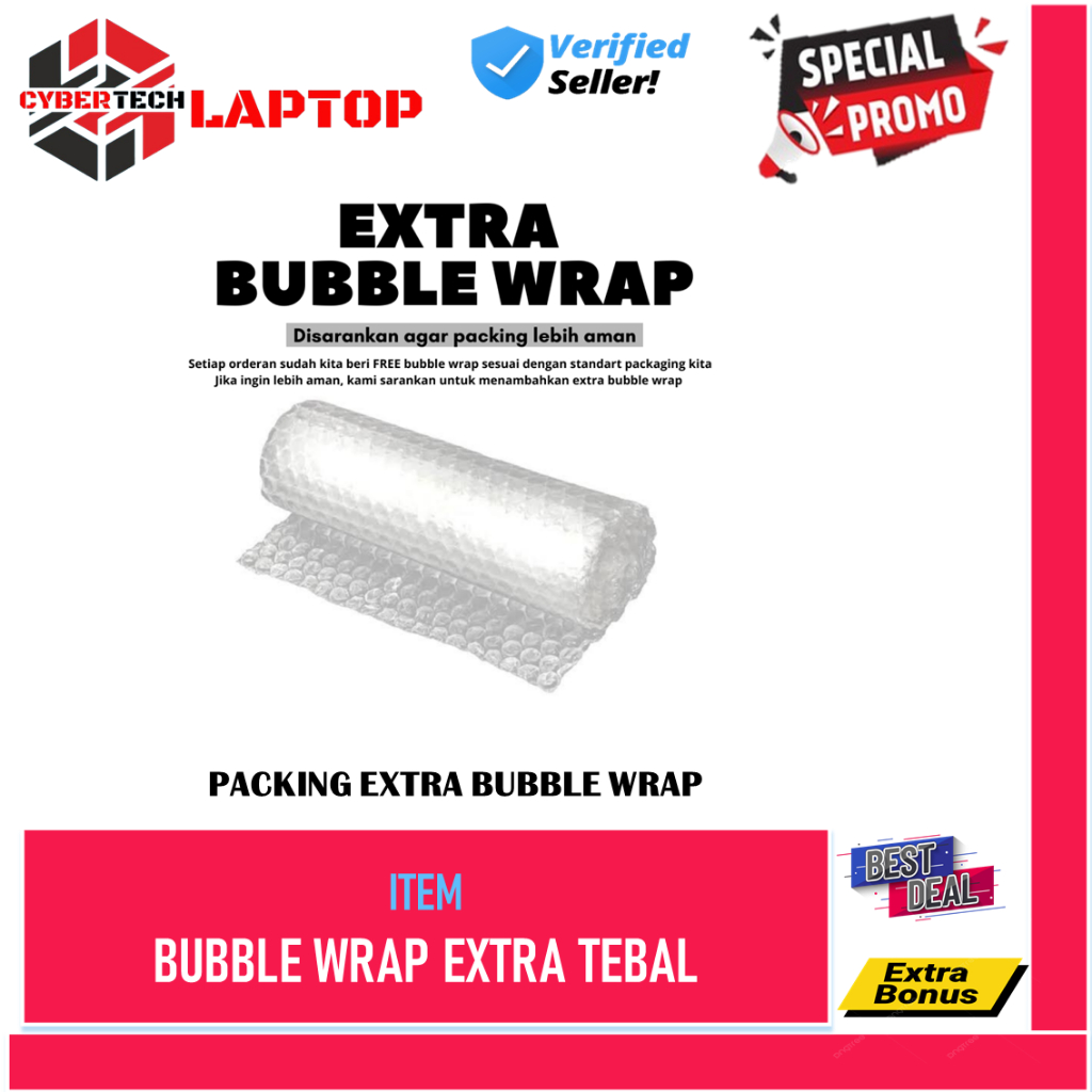 

PACKING BUBBLE WRAP TAMBAHAN / PACKING BUBBLE WRAP EXTRA TEBAL
