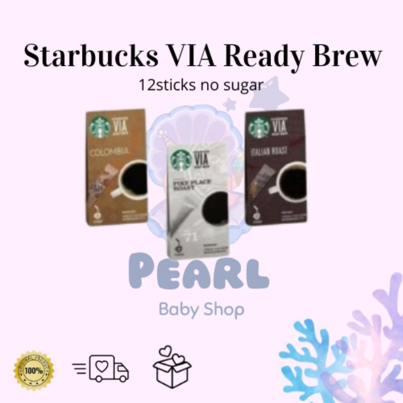 

Starbucks VIA™ Ready Brew 12 Sticks