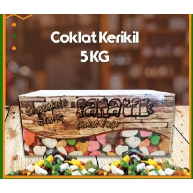 

coklat kerikil 5kg fanatik asli original 100%