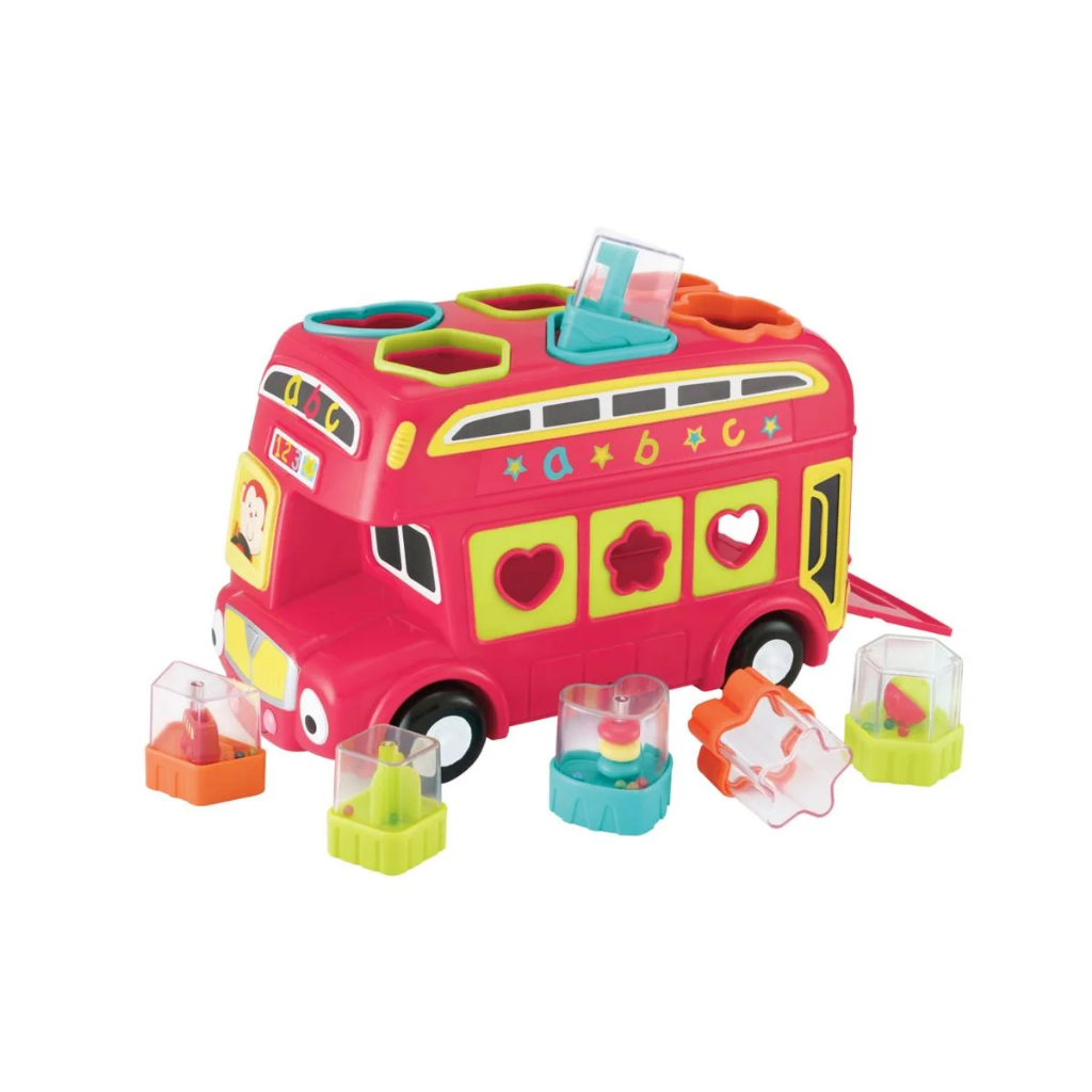 ELC SHAPE SHORTING BUS - ELC SHAPE SHORTING BUS RED
