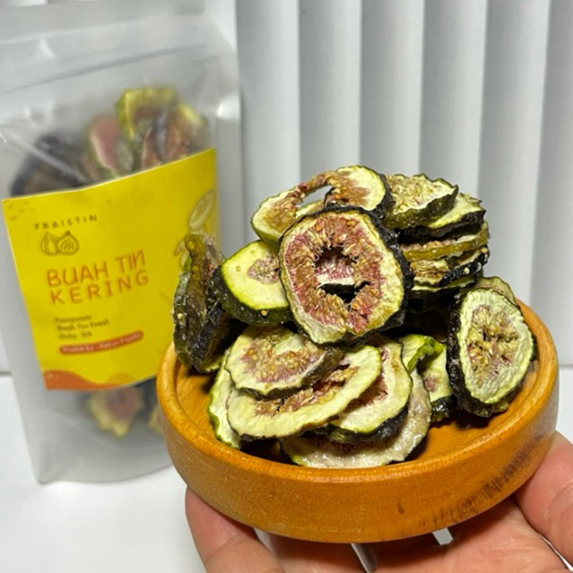 

buah tin kering 50gr pake gula 5%