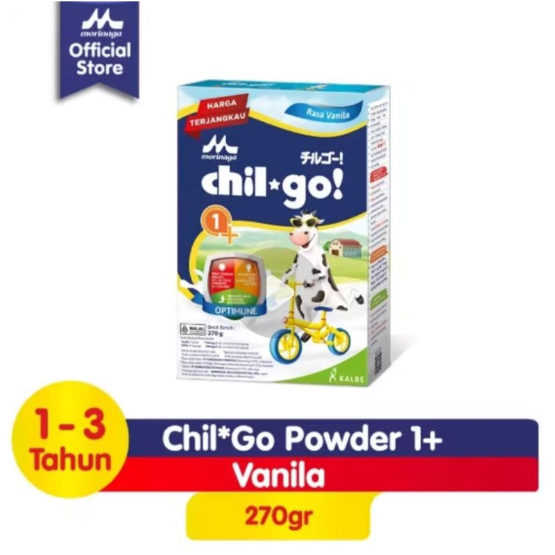 

Morinaga Chil*Go! 1+ Susu Bubuk Powder Vanila 270GR Chil Go 1+