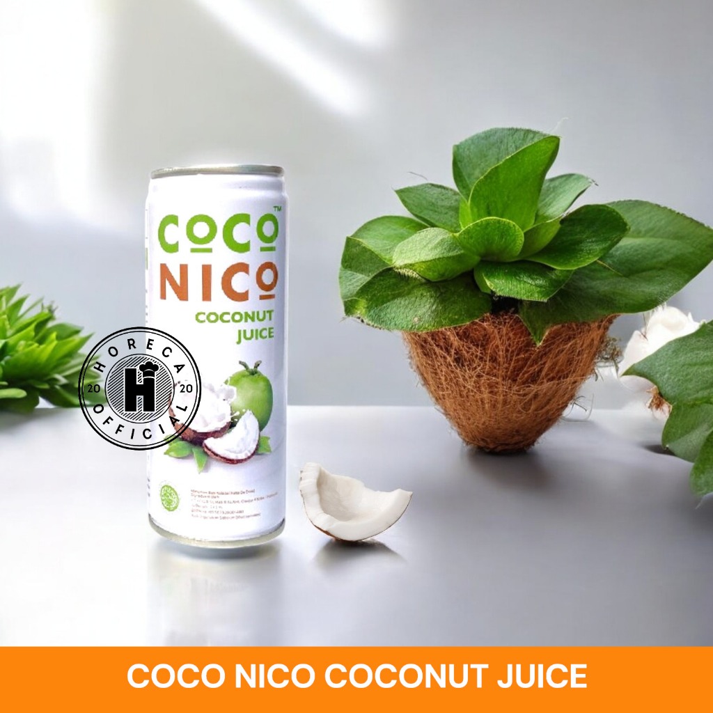 

COCO NICO COCONUT JUICE 245ML / COCO NICO JUS KELAPA 245ML