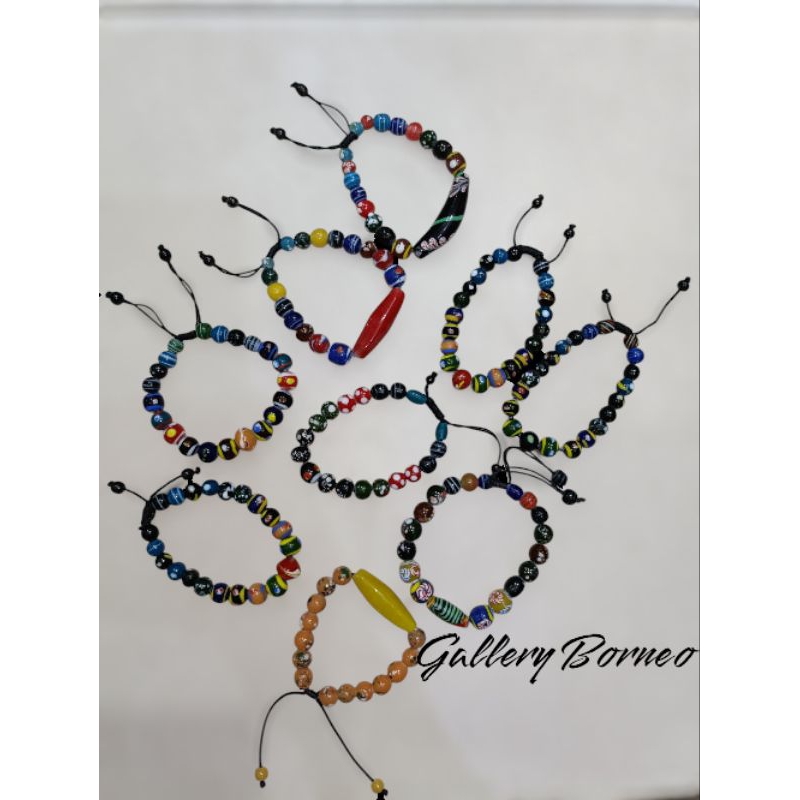 Gelang Manik Dayak Gelang Etnik Kalimantan