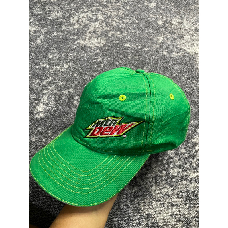 snapback cap mountain dew second not nascar