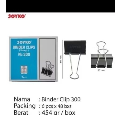 

binder clip 300 1 box