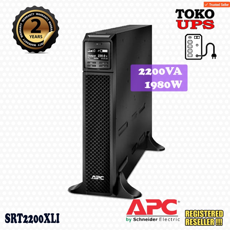 UPS APC SRT2200XLi 2200VA 1980W UPS Online