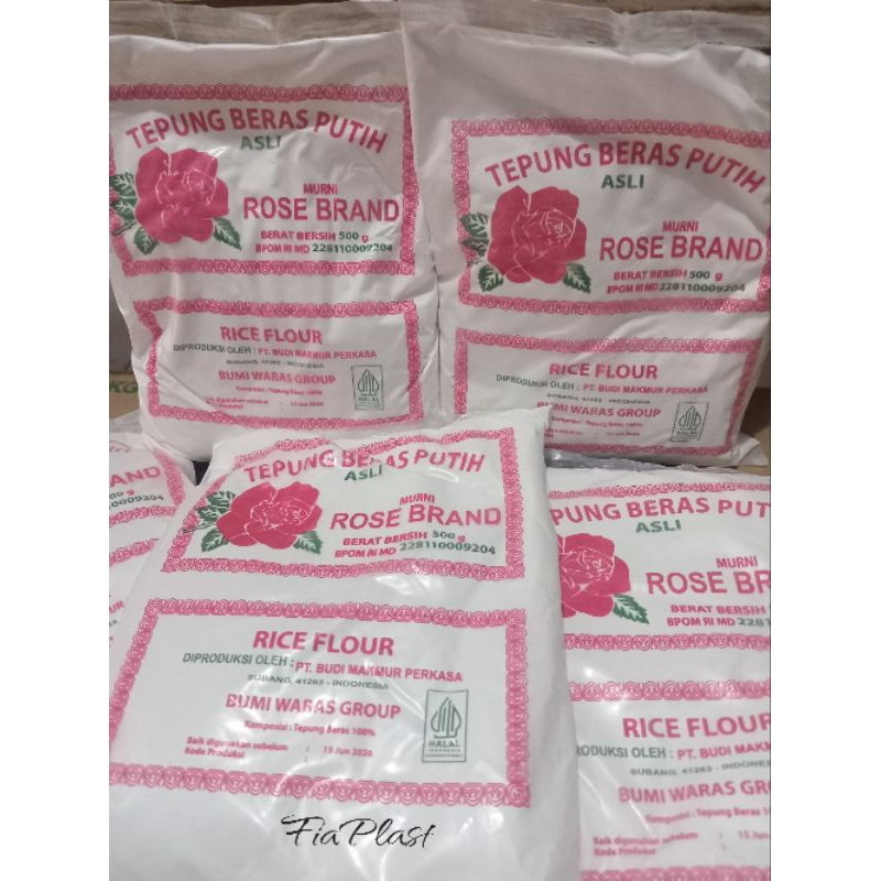 

Tepung beras rosebrand 500gr