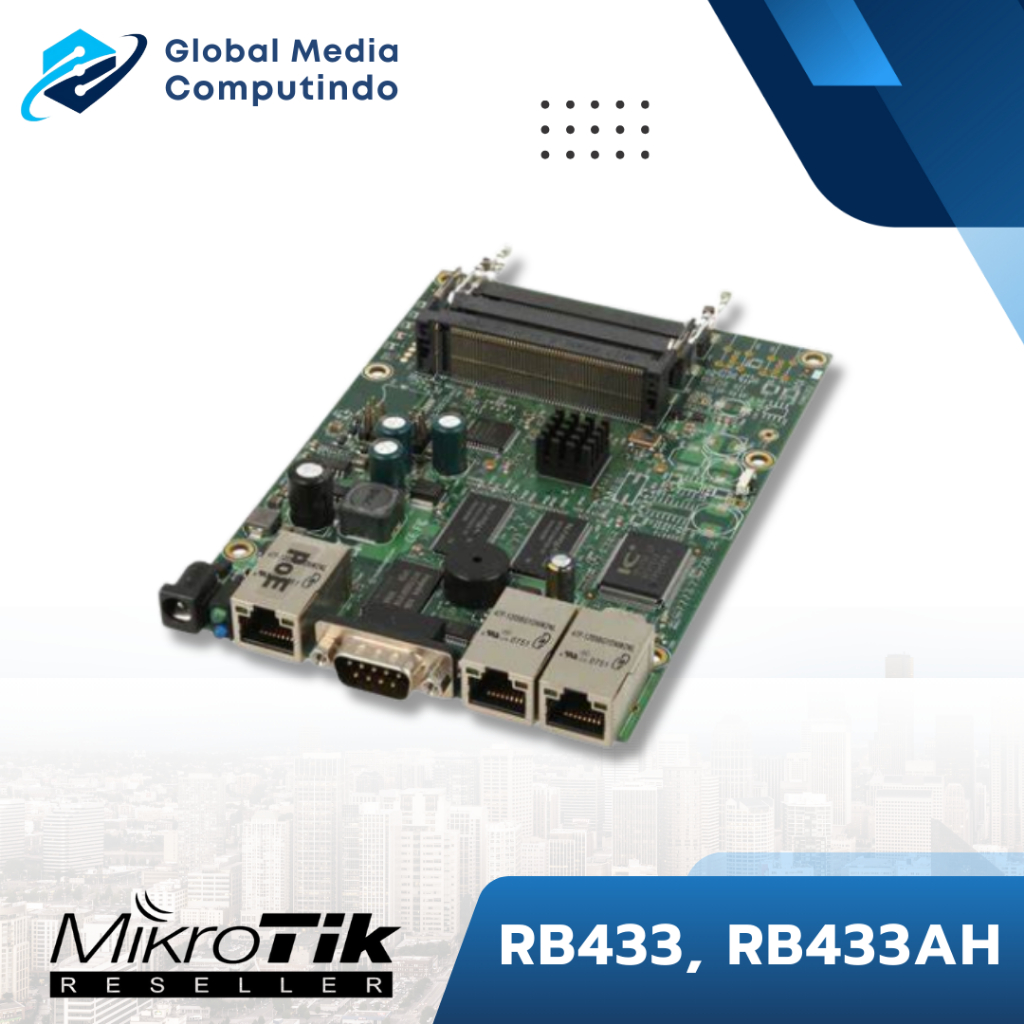 MIKROTIK - RB433, RB433AH, R5SHPN, Mini PCI Ubiquiti xr5 5ghz