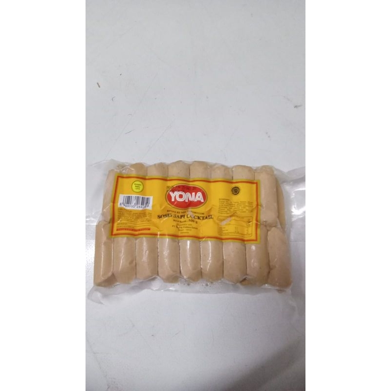 

Yona Sosis Sapi Cocktail 500 gr Bogor Frozen