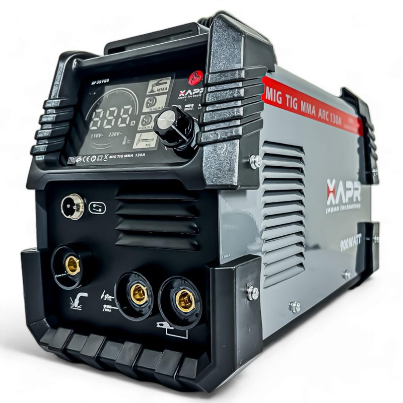 MESIN LAS MIG TIG MMA ARC 130A 900WATT APR AP39pro garansi 5thn full bonus welding machine