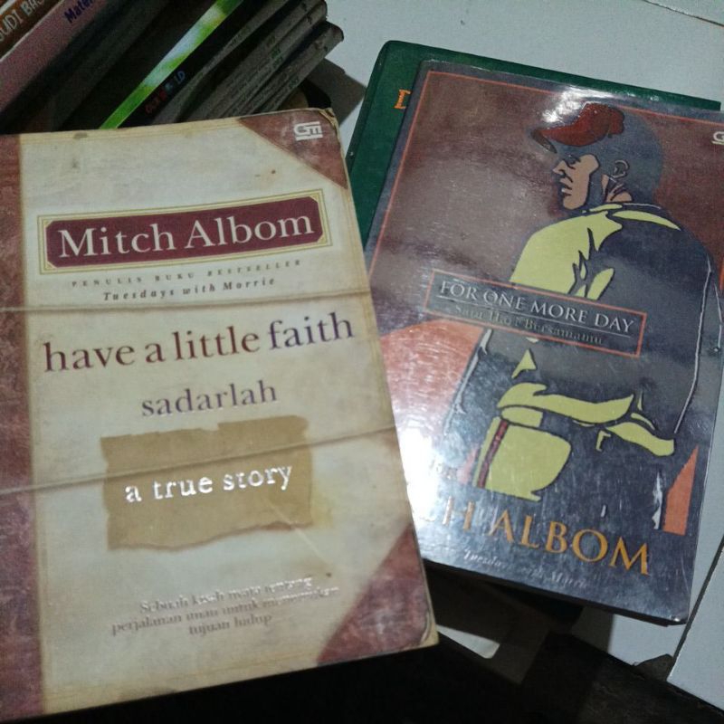NOVEL MITCH ALBOM BEKAS ORIGINAL