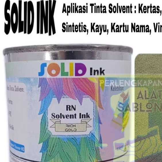 

TINTA SABLON PVC SOLID INK RICH GOLD RN 1KG