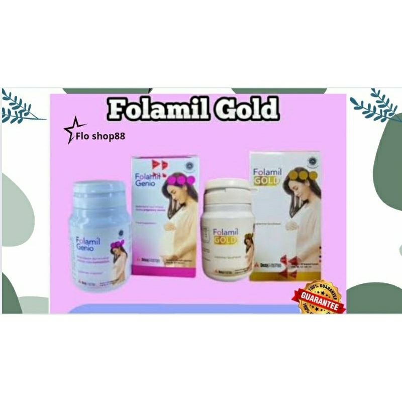.A - FOLAMIL / FOLAMIL GENIO / FOLAMIL GOLD / FOLAMIL GENIO IBU HAMIL TRIMESTER 2 / FOLAMIL GENIO IB