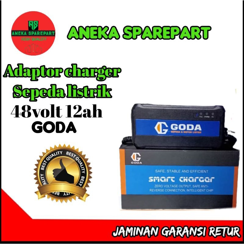 Goda charger,charger sepeda listrik goda 48v 12ah
