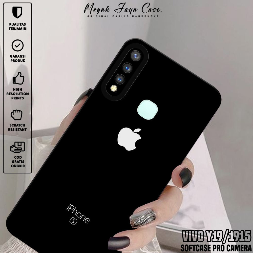 Softcase Hp VIVO Y19 / VIVO 1915 - Case Hp VIVO 1915 / VIVO Y19 Motif BRAND - Casing Hp VIVO Y19 - S