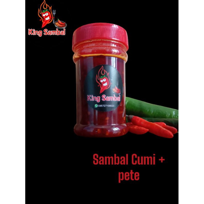 

sambal baby cumi + pete
