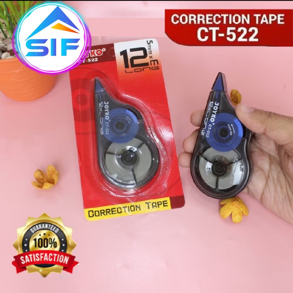 

Tipe X Kertas Joyko Correction Tape Pen Tip X Roll Type X Roll Murah Penghapus Pulpen Pen Tinta Ori