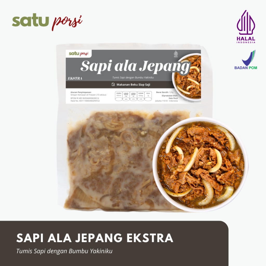 

Satu Porsi Sapi ala Jepang Ekstra