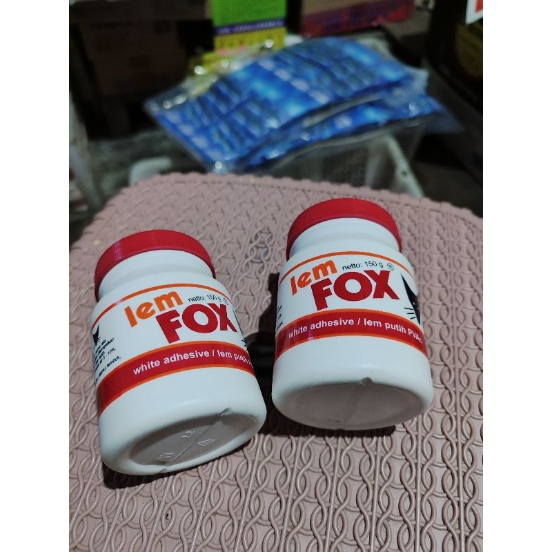 

LEM KAYU LEM SERBAGUNA FOX LEM PUTIH PVAC GLUE