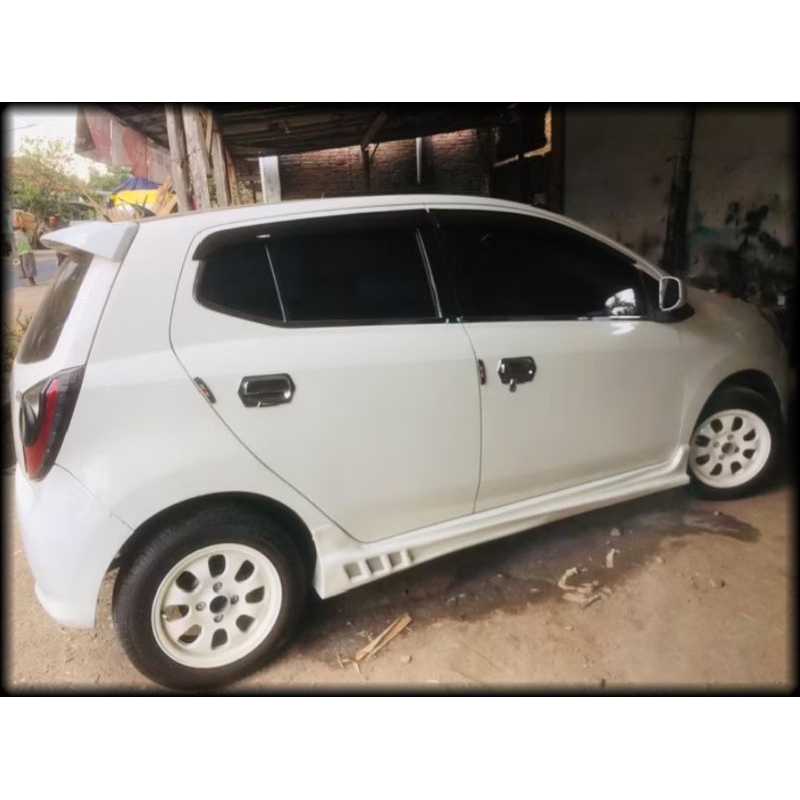 Bodykit samping agya/ayla model Bomer samping Bodykit ayla 2017 - 2022