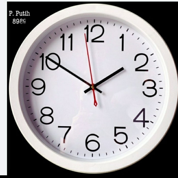 Jam Dinding Ogana Premium Jumbo Diameter 32 cm / Dekorasi Jam Dinding Mewah Ogana Type 8989