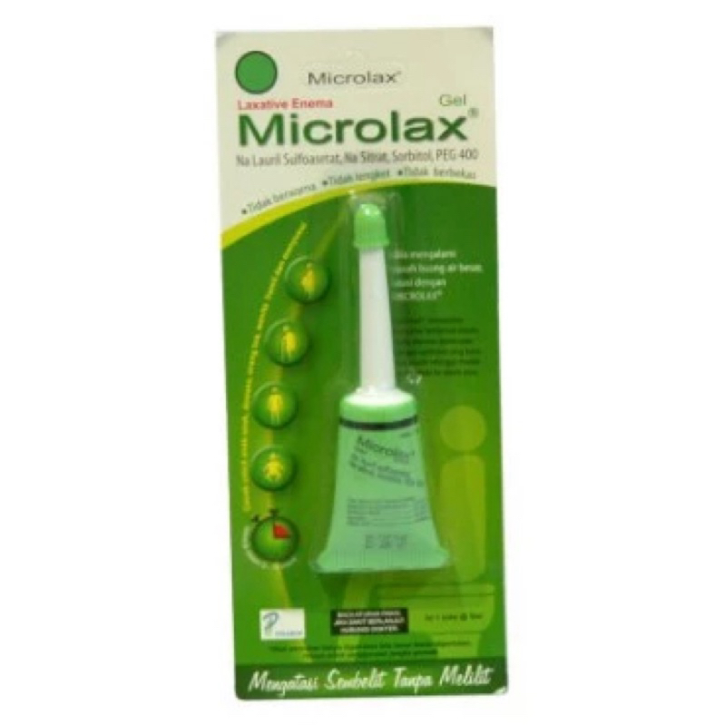 Microlax gel (Obat Susah BAB Dewasa Dan Bayi) / 5ml