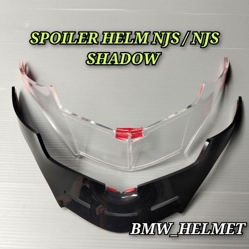 AKRILIK | Spoiler Helm NJS SHADOW / Spoiler NJS SHADOW