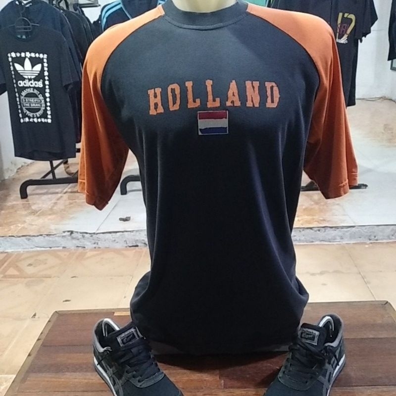 kaos Adidas Holland(Belanda) second branded