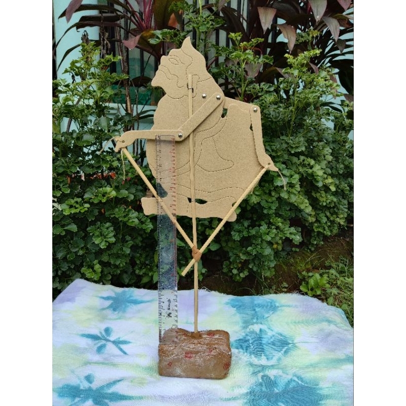 wayang Semar, (SUDAH BERPOLA), wayang kertas , wayang kardus | prakarya edukasi anak TK, SD, SMP, SM