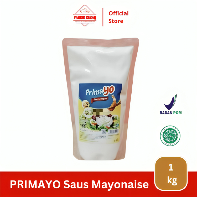 

PRIMAYO Saus Mayonaise 1 KG - Saos Mayonais