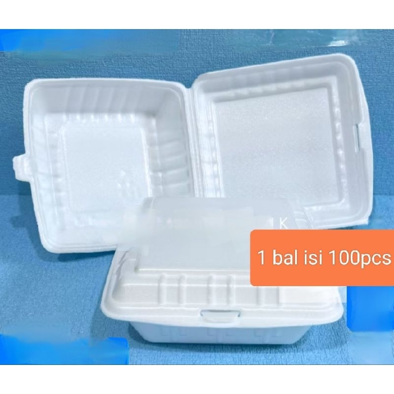 

Styrofoam kcs besar polos isi 100 pcs