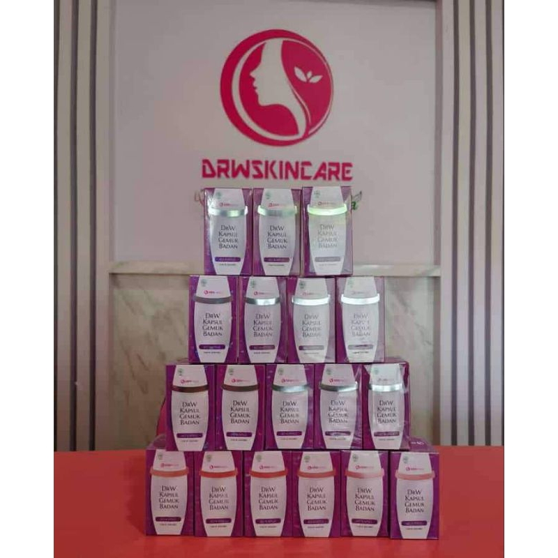 Original drw skincare kapsul gemuk , kapsul penambah nafsu makan dan menambah berat badan paling amp