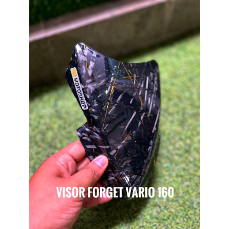 Windshield Visor Carbon Forged Untuk Honda Vario 160