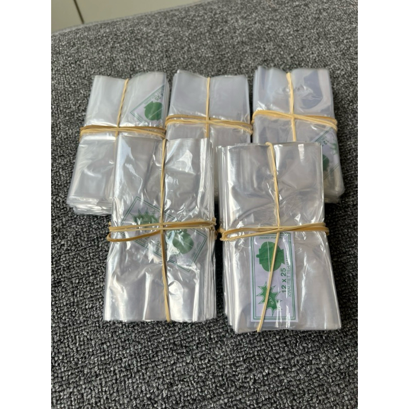 Plastik Bening AA ukuran 12 x 25 Plastik Sayur Plastik Makanan