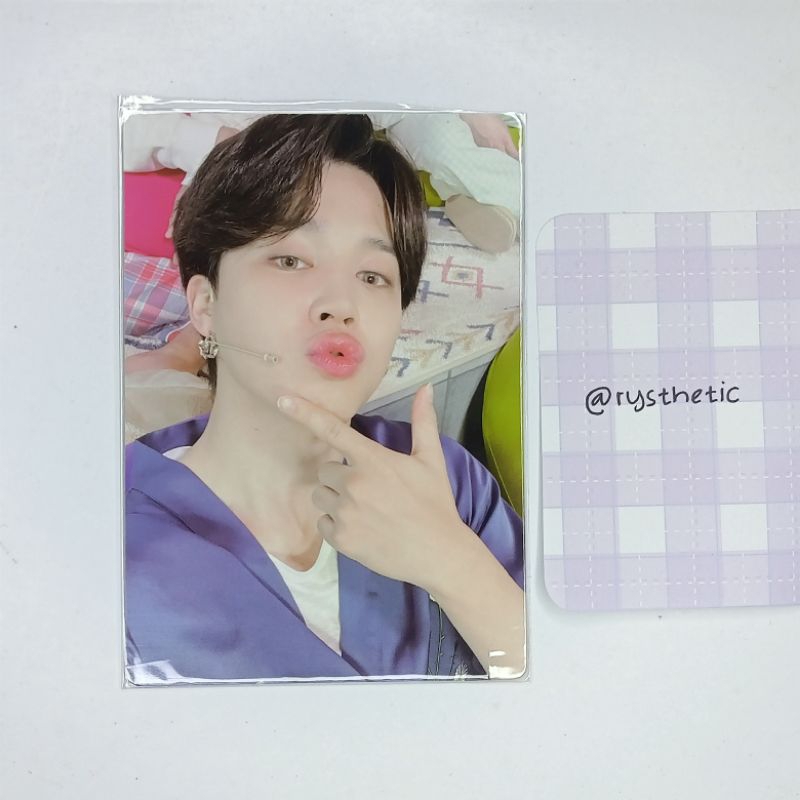 OFFICIAL BTS Photocard Jimin Merch Box 6 Merchandise Army Mini Photocard MB6