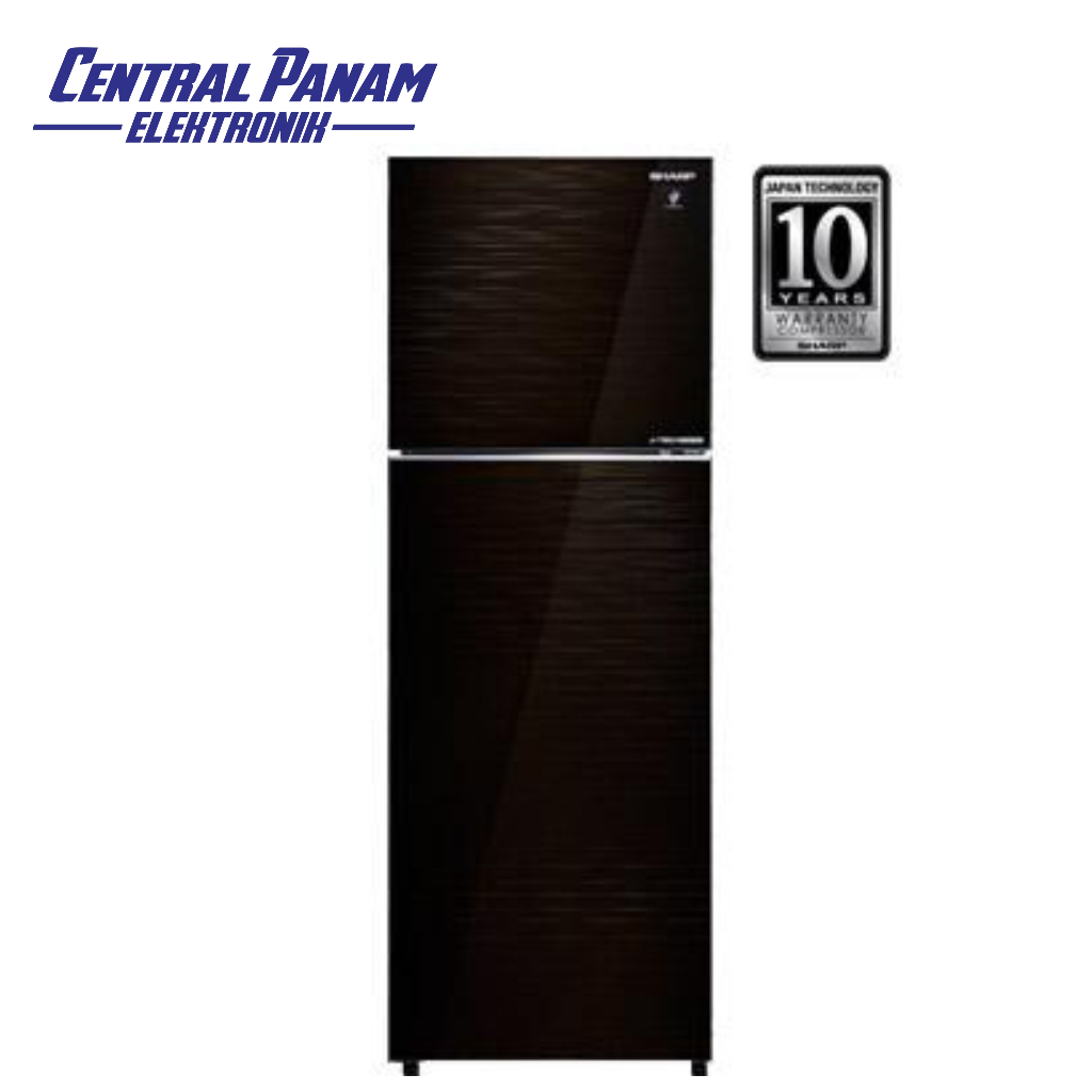 SHARP KULKAS 2 PINTU SJ-456GI-MK Central Panam Elektronik