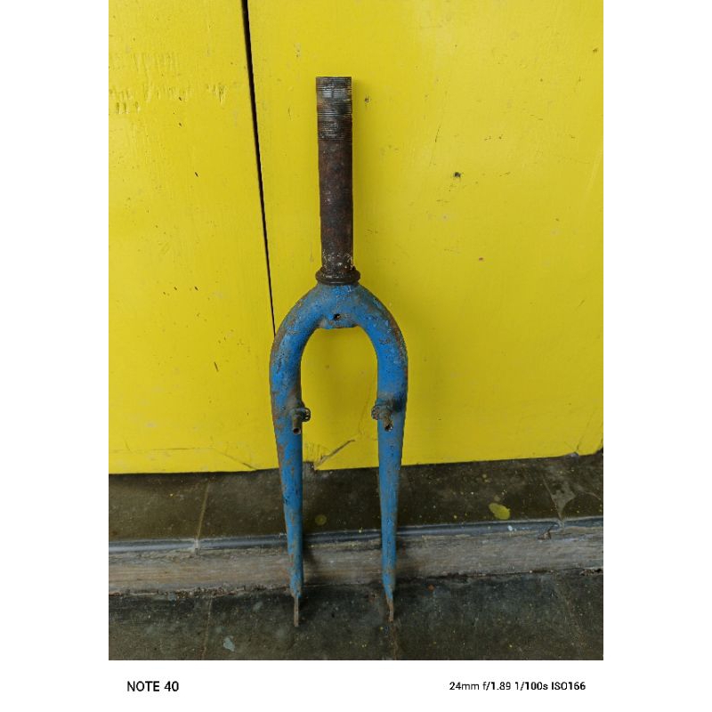 fork sepeda mtb 26 jadul antiq pendek