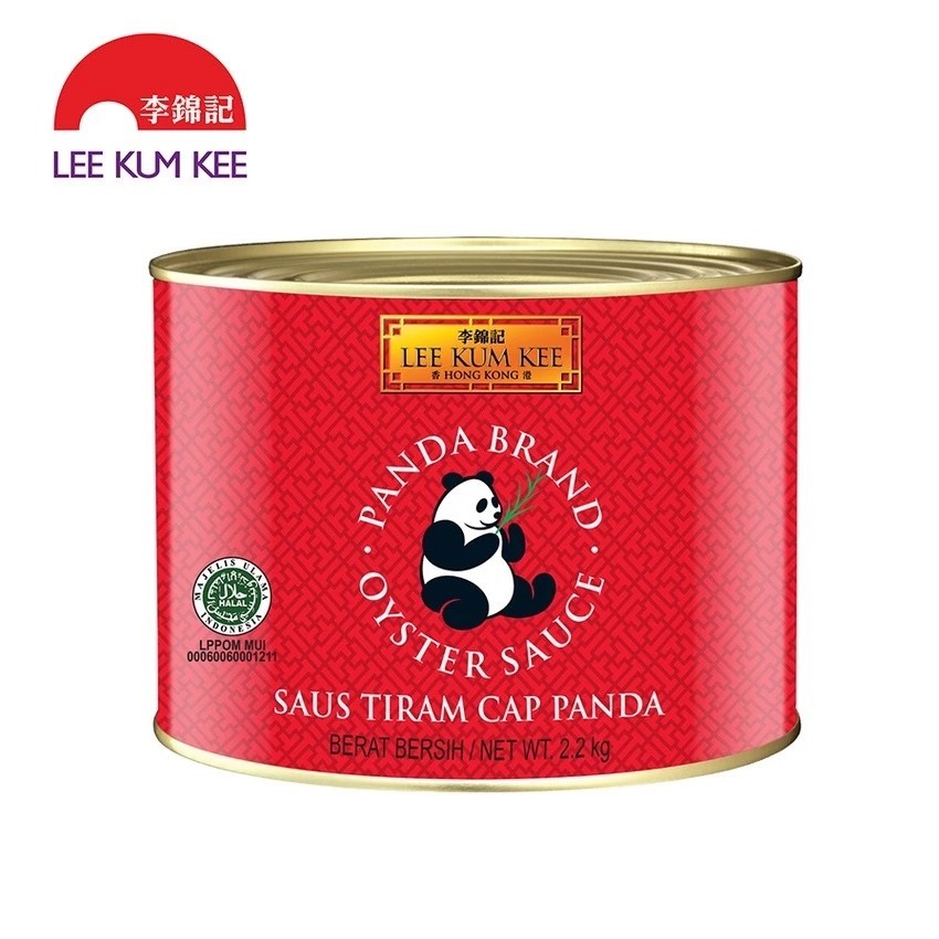 

LEE KUM KEE Saus Tiram Cap Panda 2.2 Kg - LKK Panda Brand Oyster Sauce 2.2Kg Kaleng