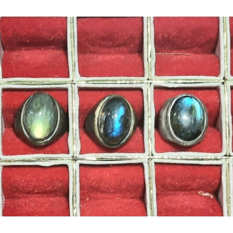 Batu Labrador / batu cincin Labrador Asli alam