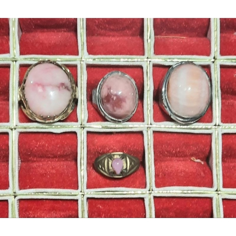 Batu Cincin Ruby / batu Ruby besar alam asli