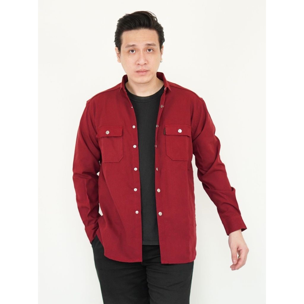 Jaket Trucker Semi Parka / Jaket Pria Kanvas Katun / Outfit Indoor Outdoor Unisex