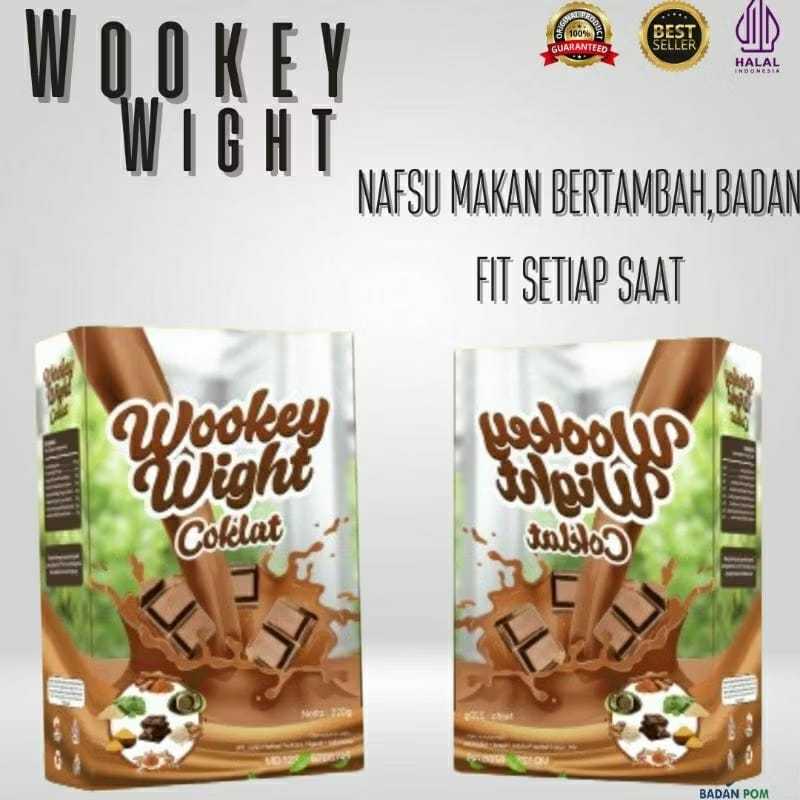 

Wookey Weight Coklat Susu Penambah Berat Badan 2 Box