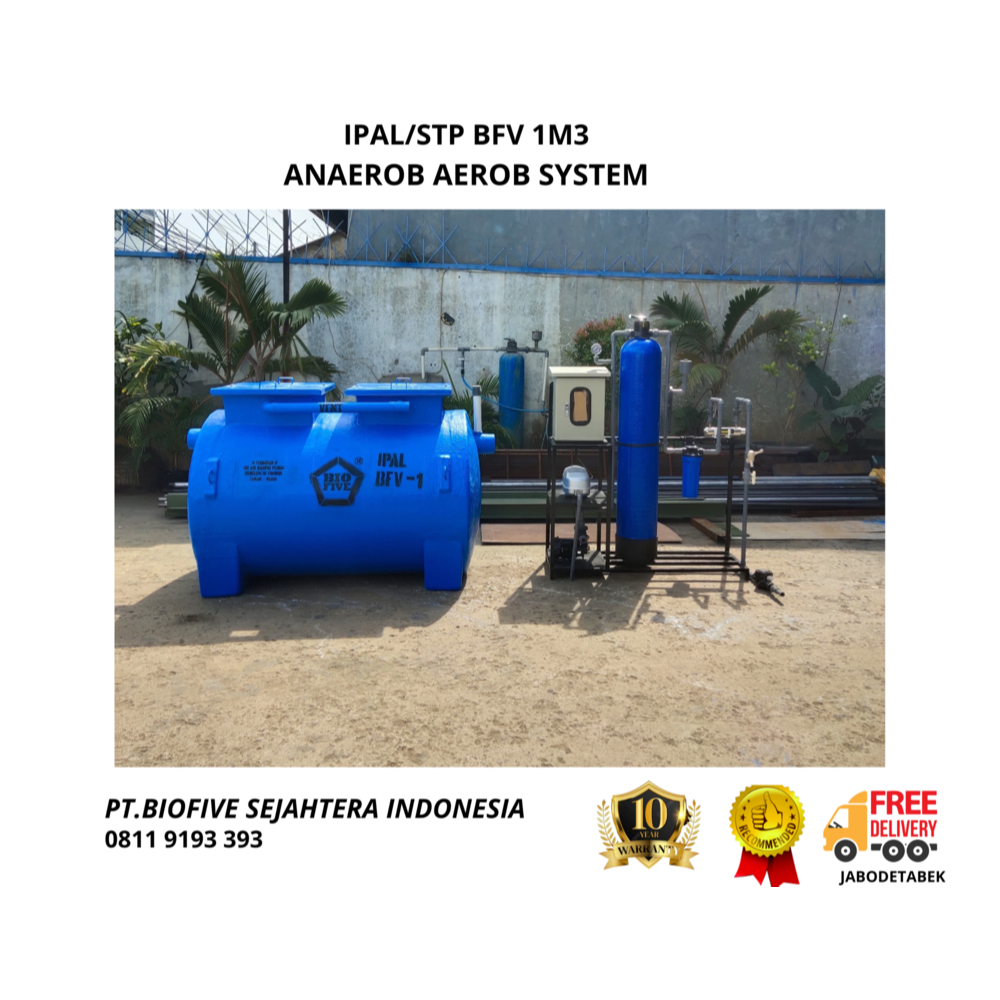 Jual STP Ipal klinik Kap 1.000 Liter-1M3 Harga Termurah Desember