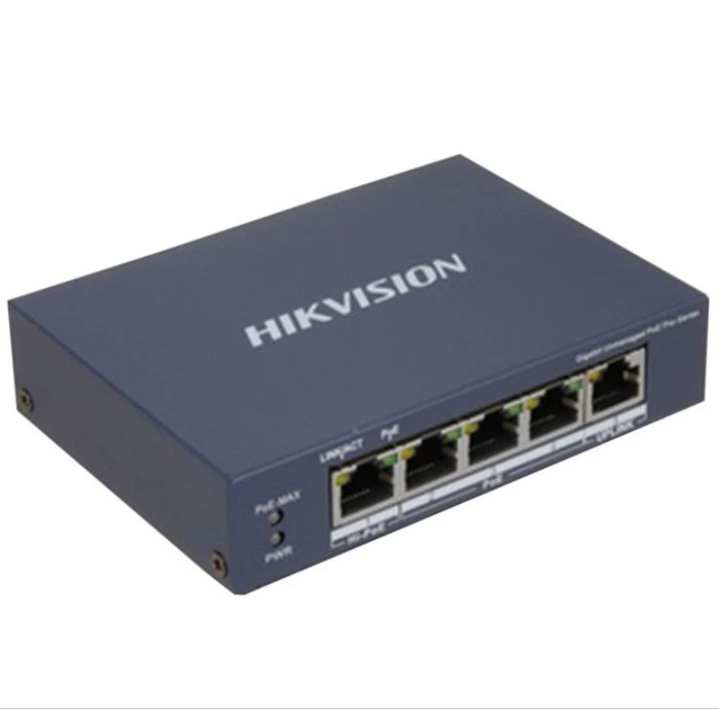 smart POE HIKVISION 4 port DS-3E1505P-E1/M