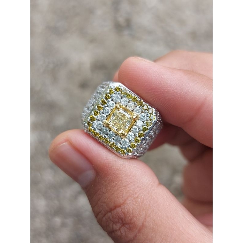 cincin berlian pria