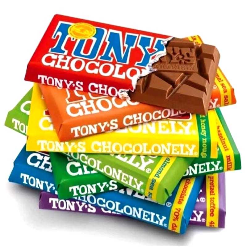 

Tonys Chocolonely Chocolate 180g