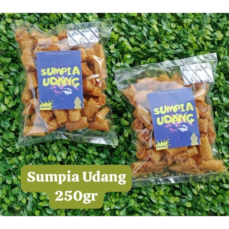 

SNACK ENACK - SUMPIA UDANG 250GR cemilan murah jajan enak